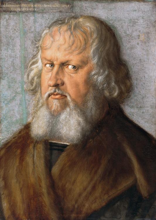 Albrecht Durer Portrait of Hieronymus Holzschuher (mk08) Germany oil painting art